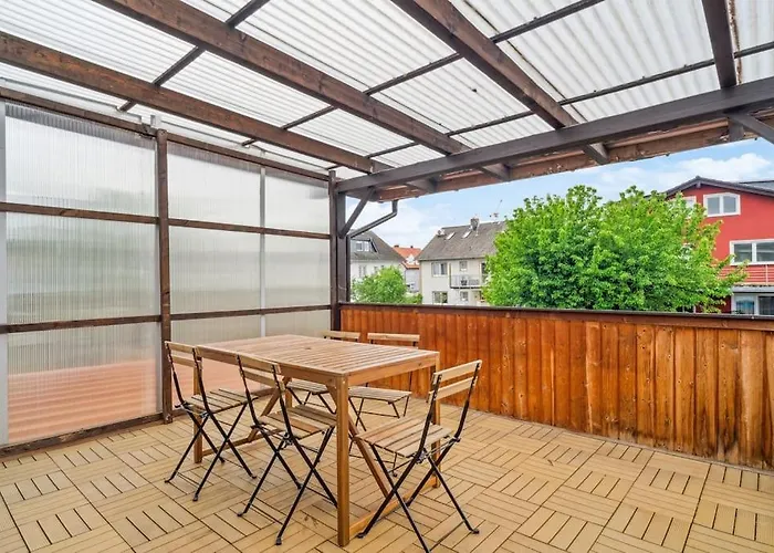 Apartmán Ri01 Mit Grossem Balkon Groß-Gerau